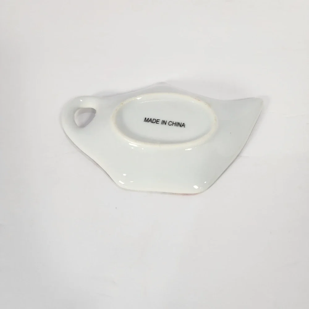 Butterfly Ceramic Tea Bag Holder